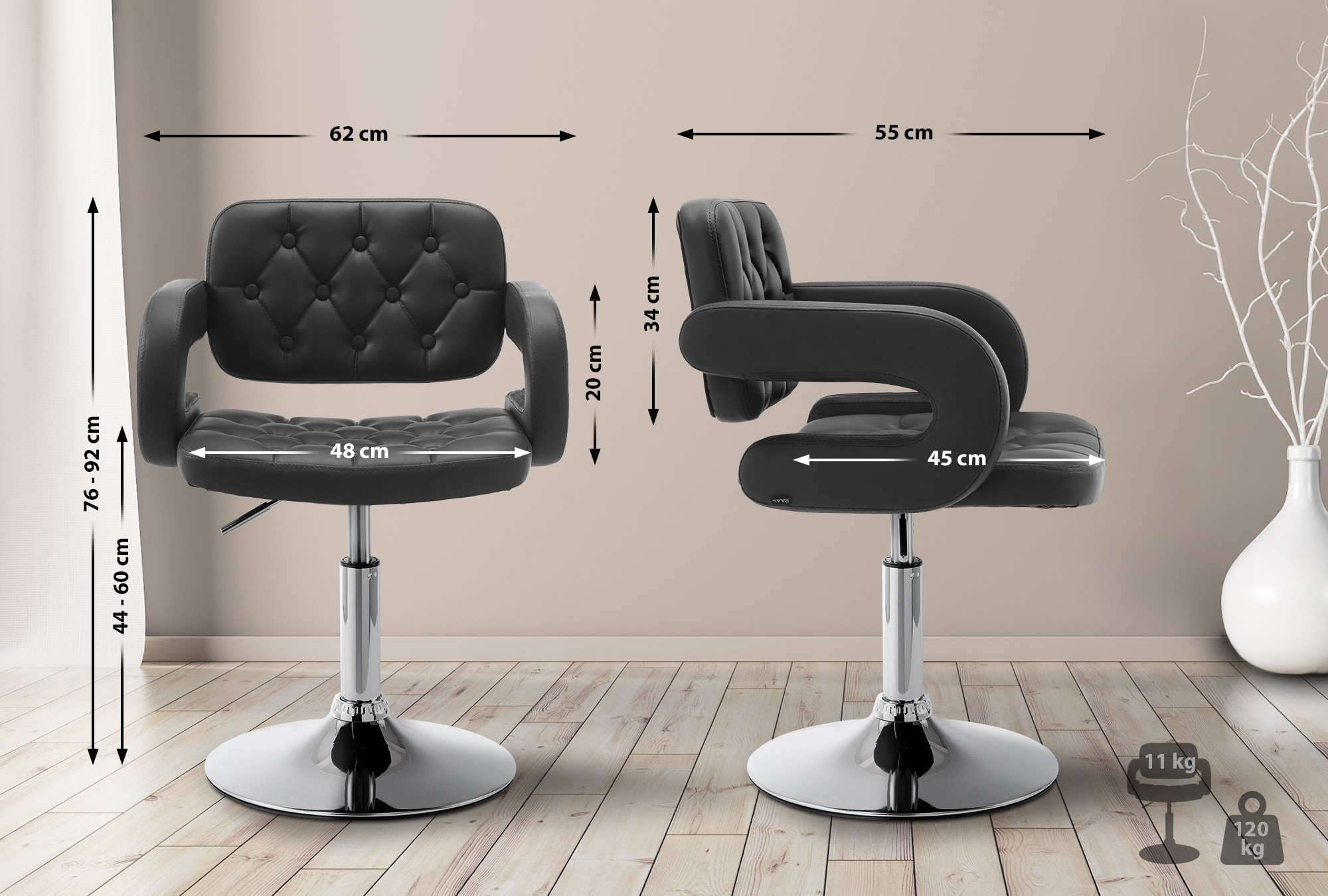 Lounger Dublin Kunstlær