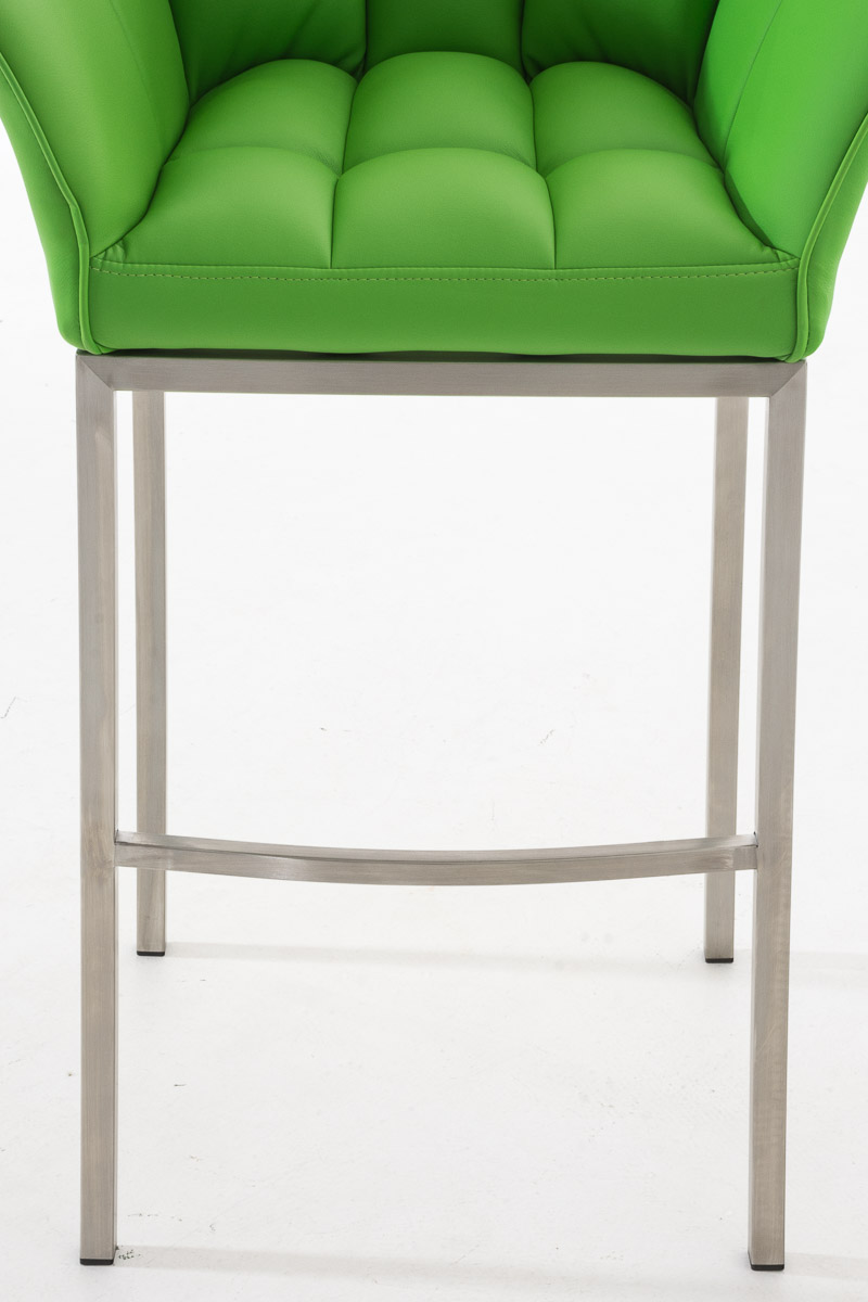 Barstol Damaso skinnlook med firbensramme