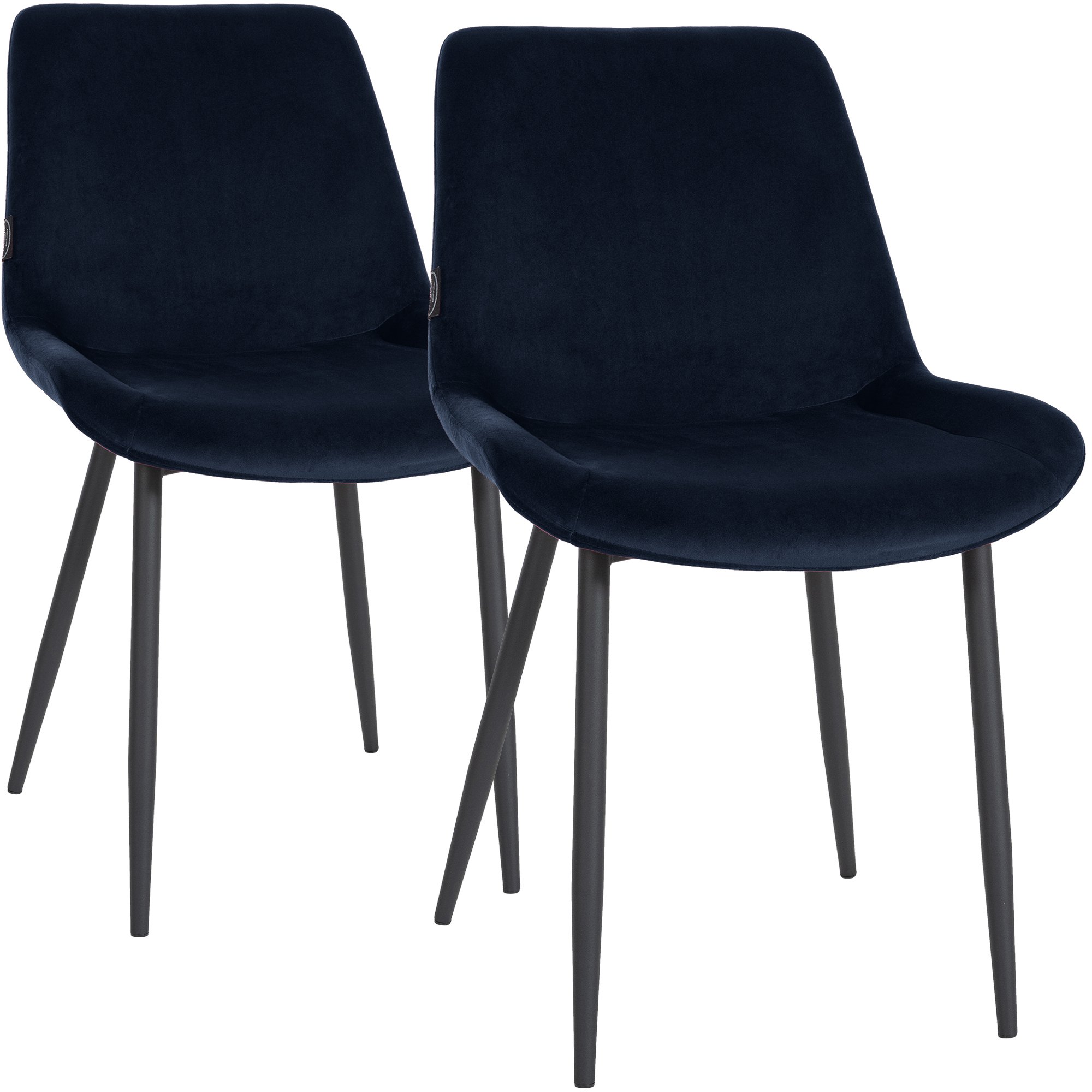 2 stk spisestuestoler Victoria i floyel