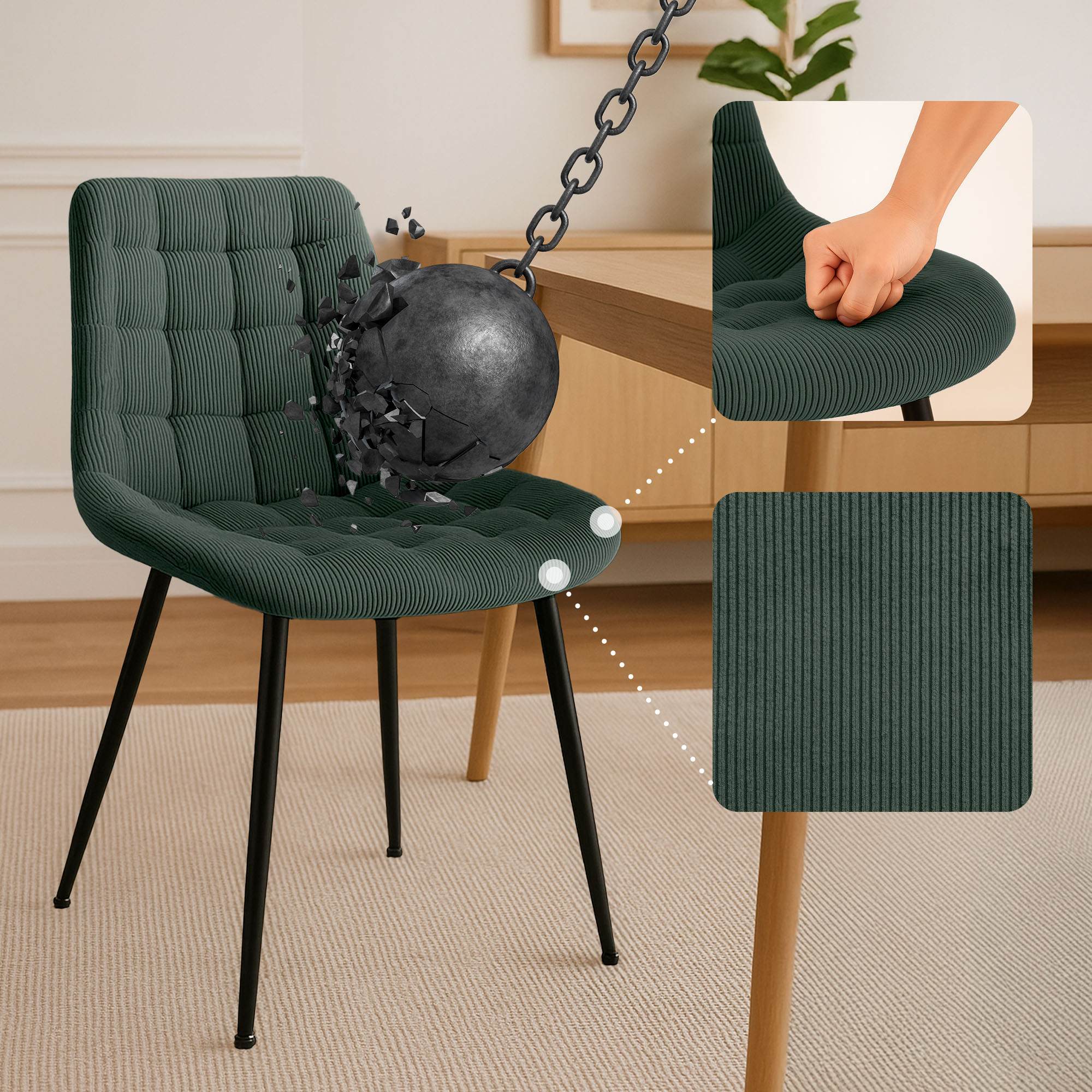 Spisestol Sardna Cord