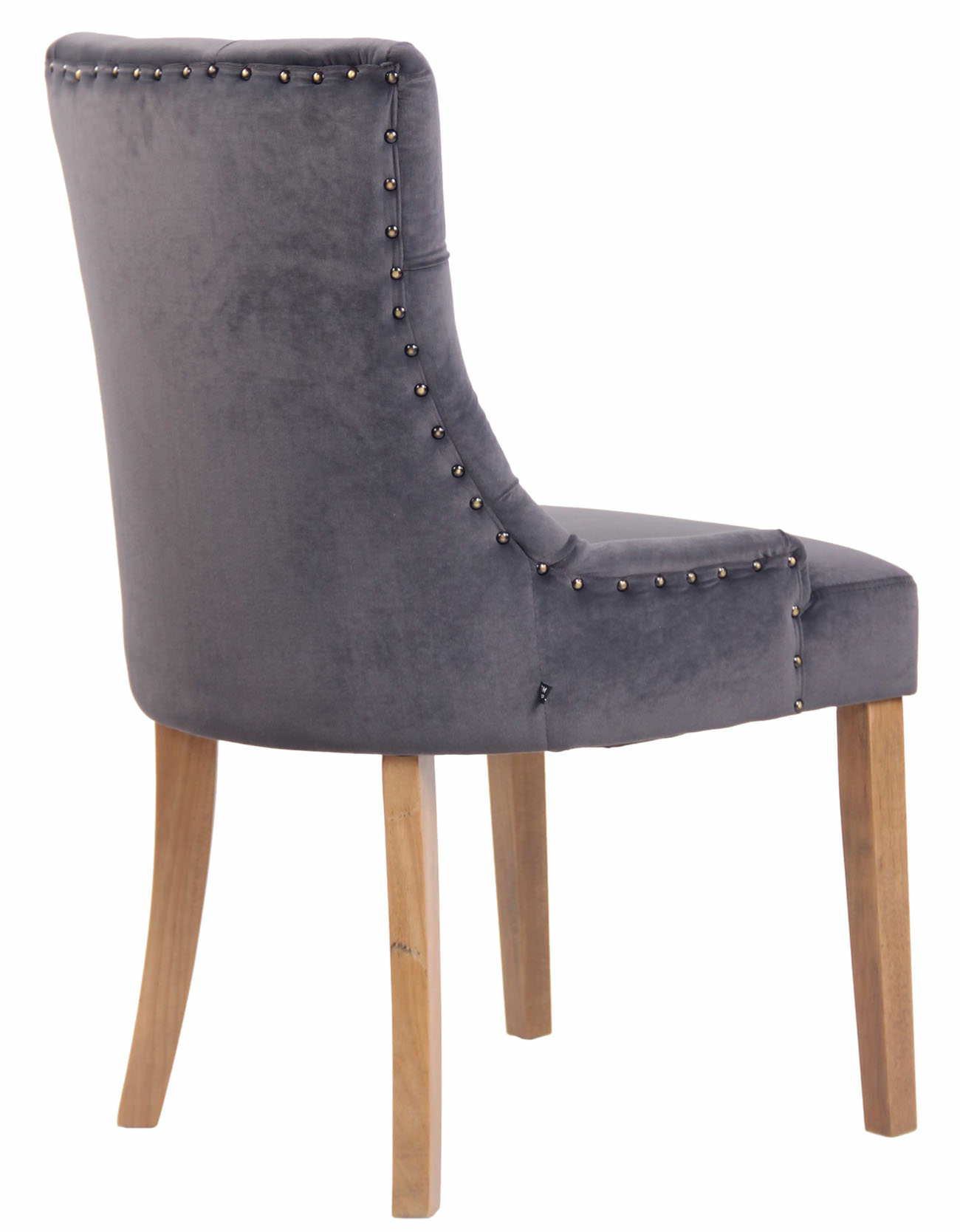 Sett med 4 spisestoler Aberdeen Velvet