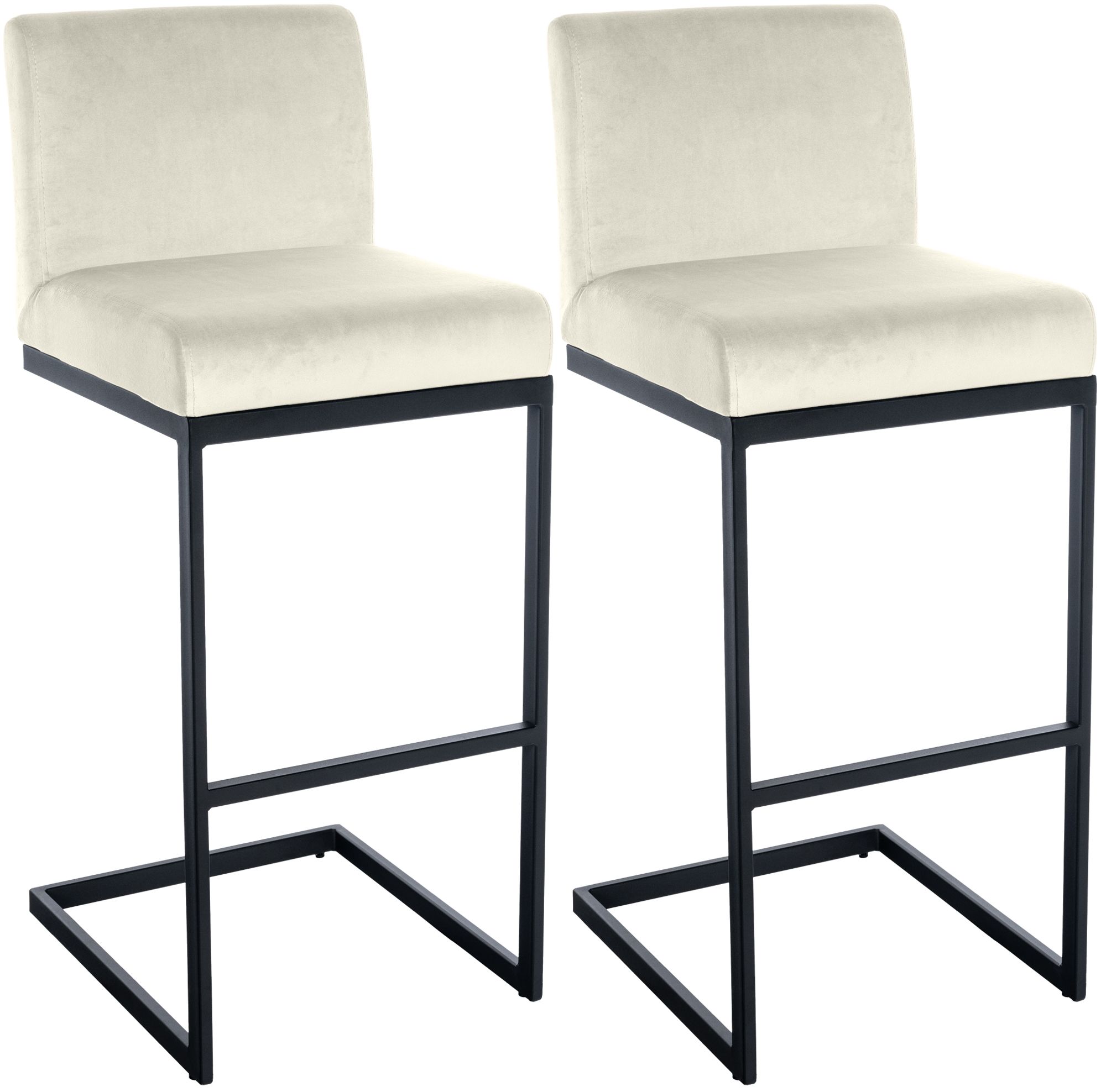 2-pk barstoler Hopewell i floyel