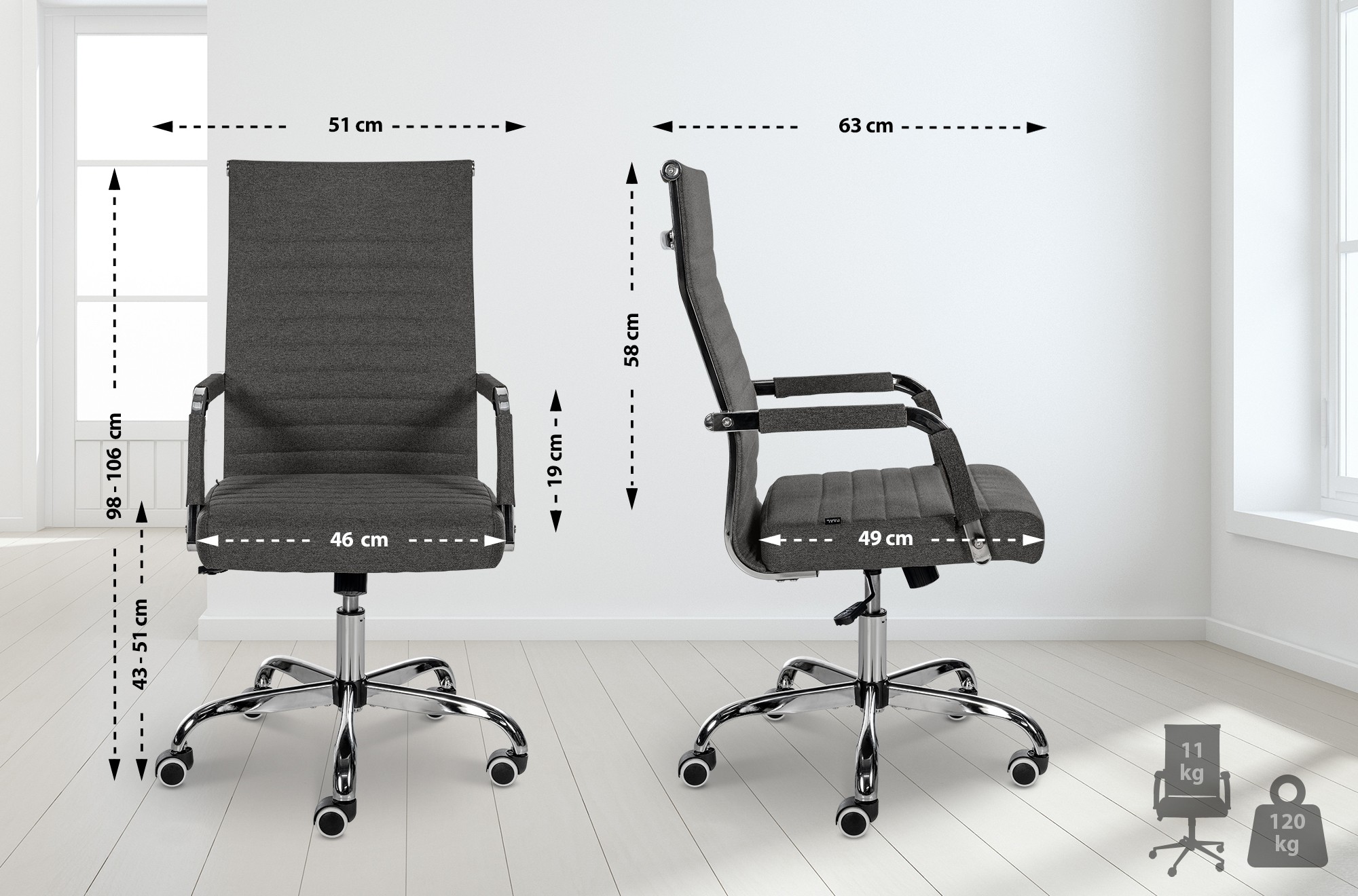 Kontorstol Amadora