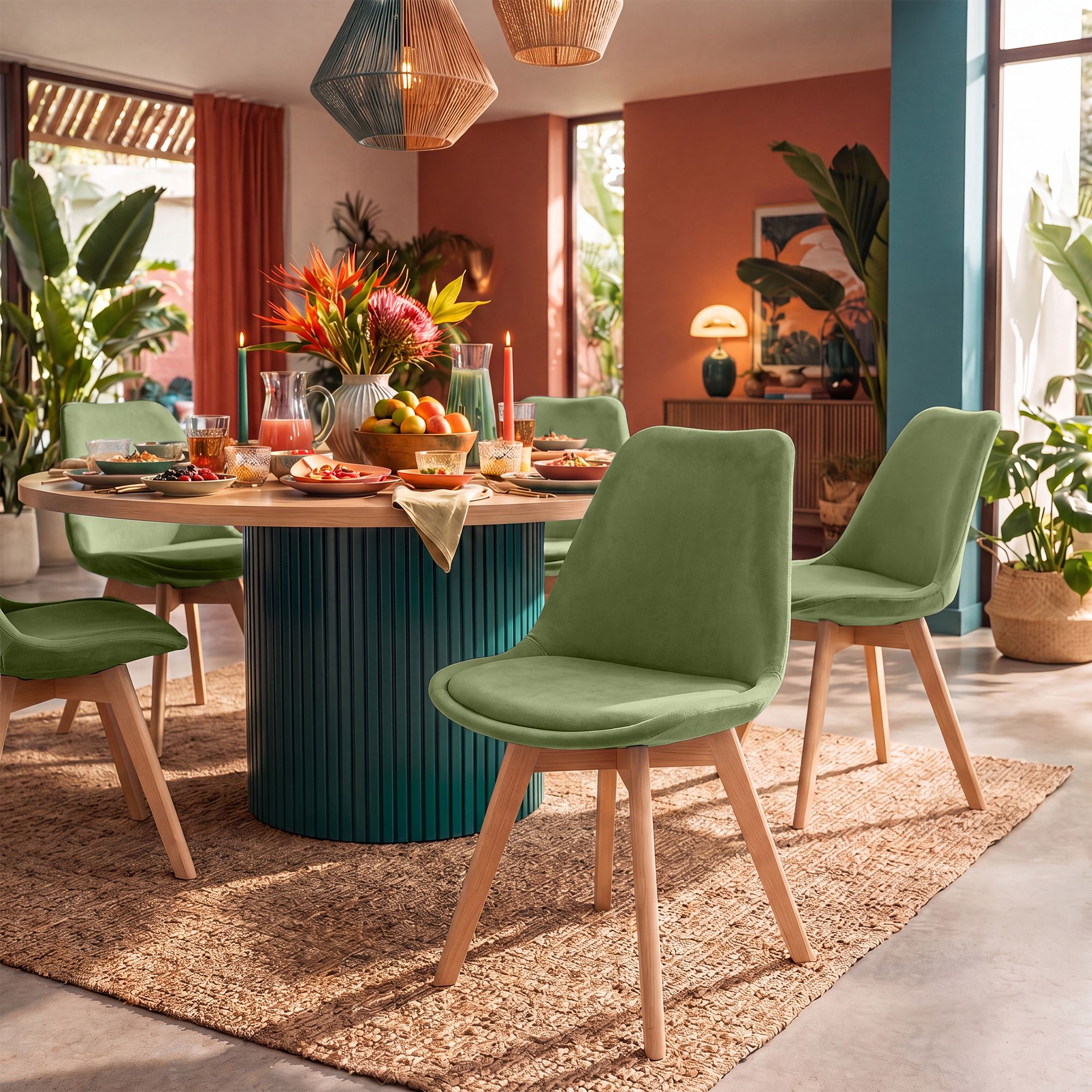 Spisestol Linares &ndash; komfortabel design for moderne hjem