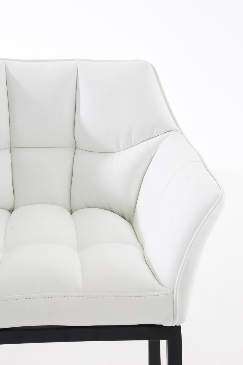 Barstol Damaso skinnlook med firbensramme