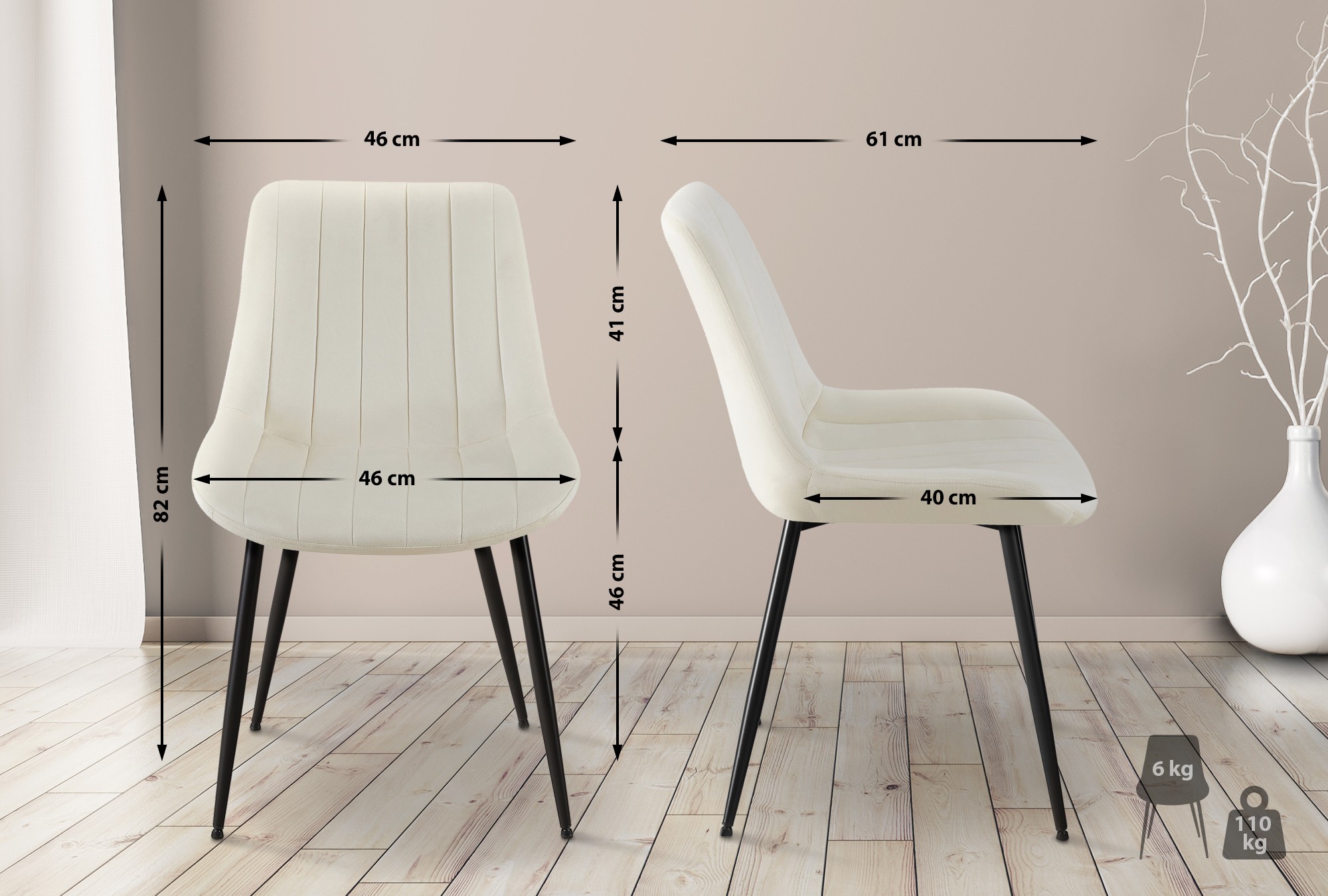 Stol Rahden Velvet