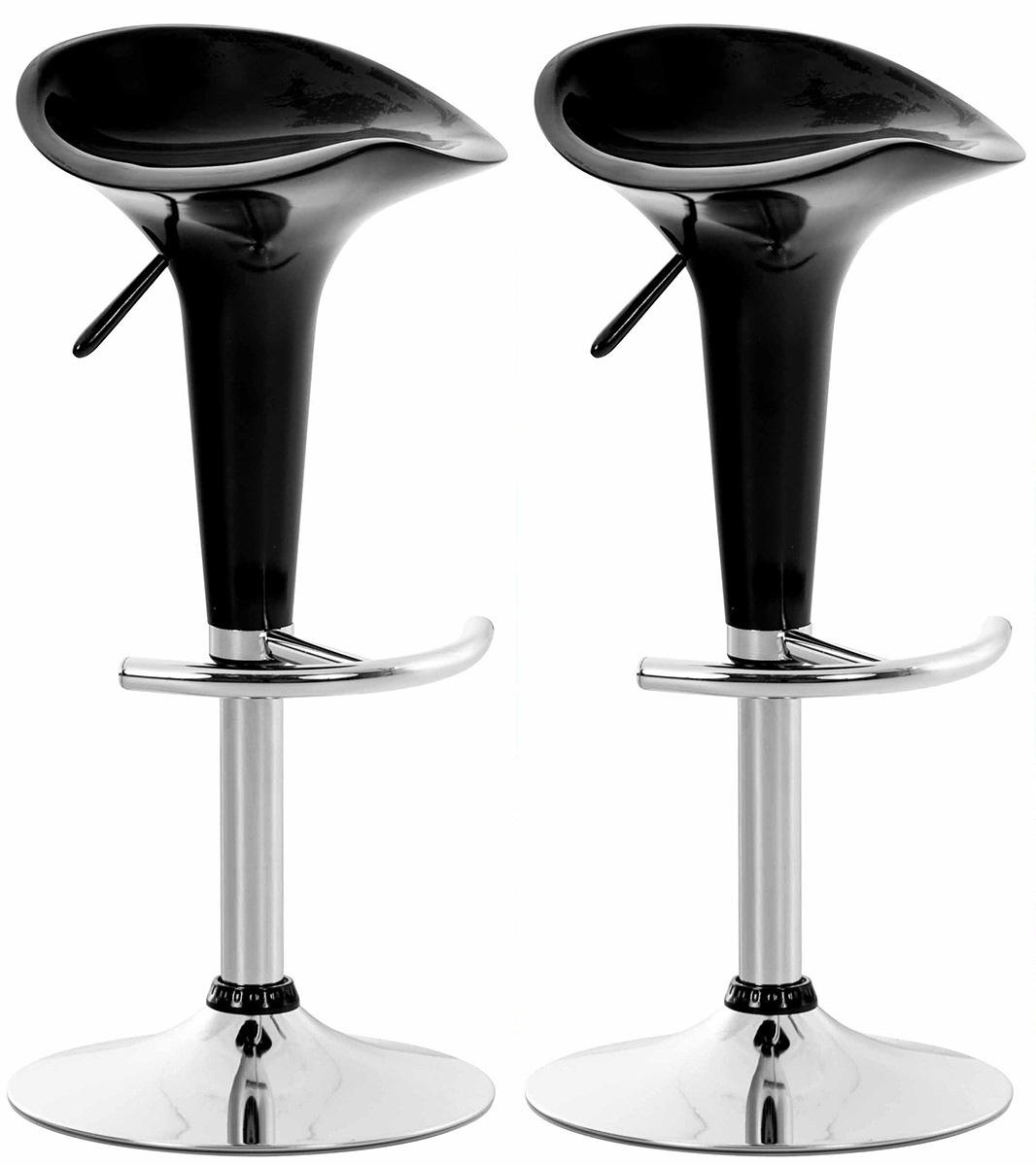 Sett med 2 barstoler Saddle