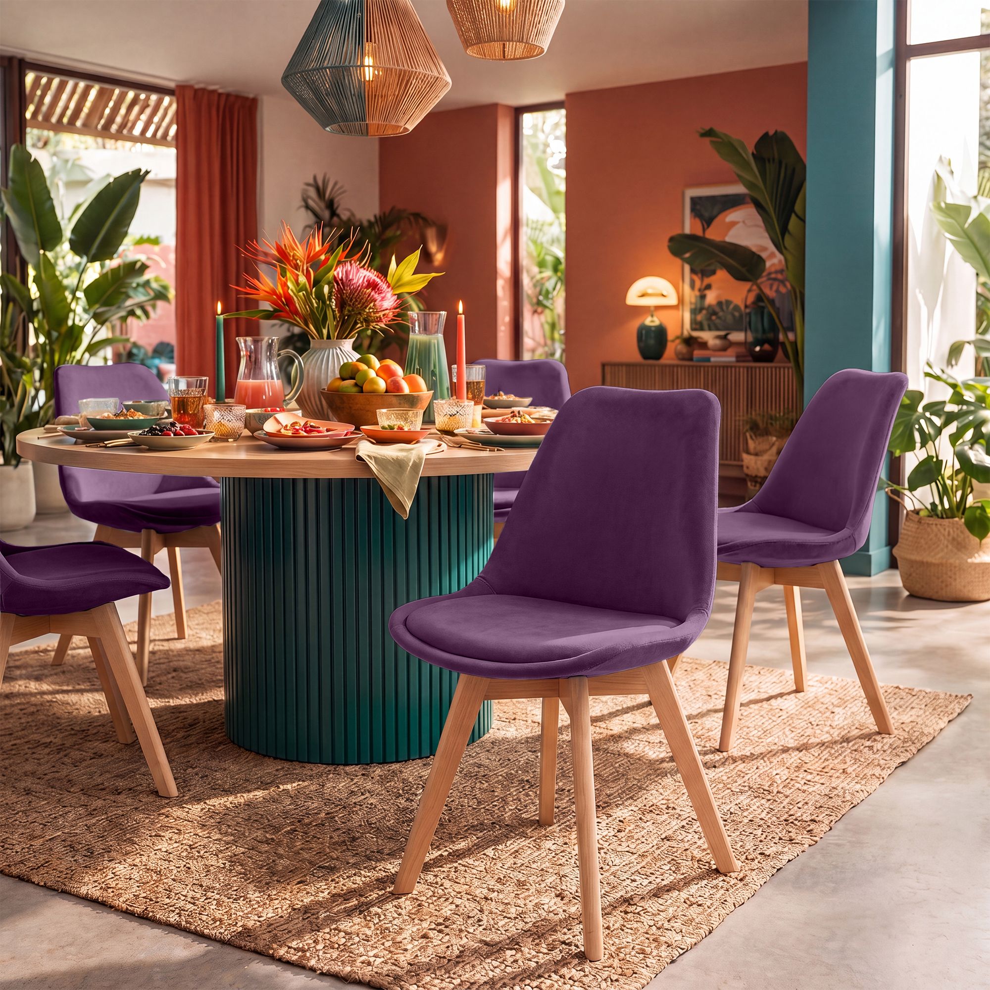 Spisestol Linares &ndash; komfortabel design for moderne hjem