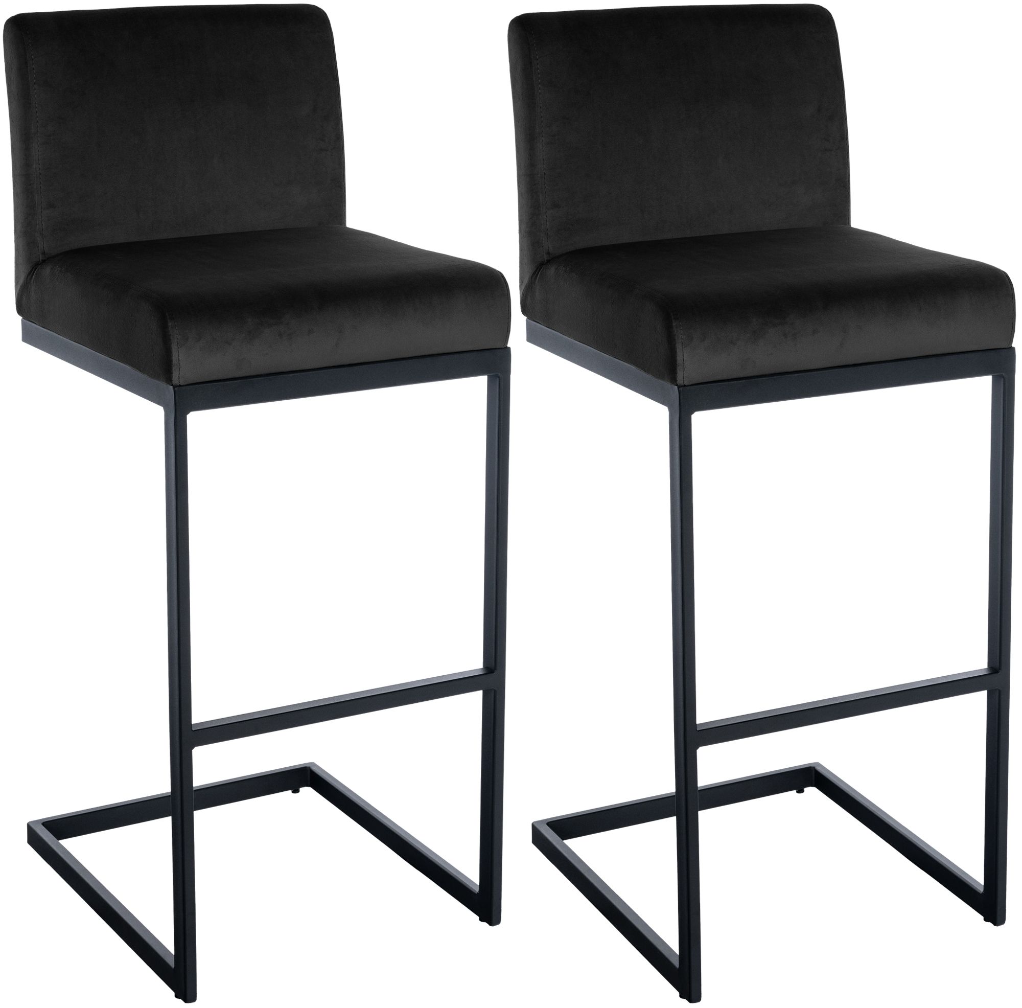 2-pk barstoler Hopewell i floyel