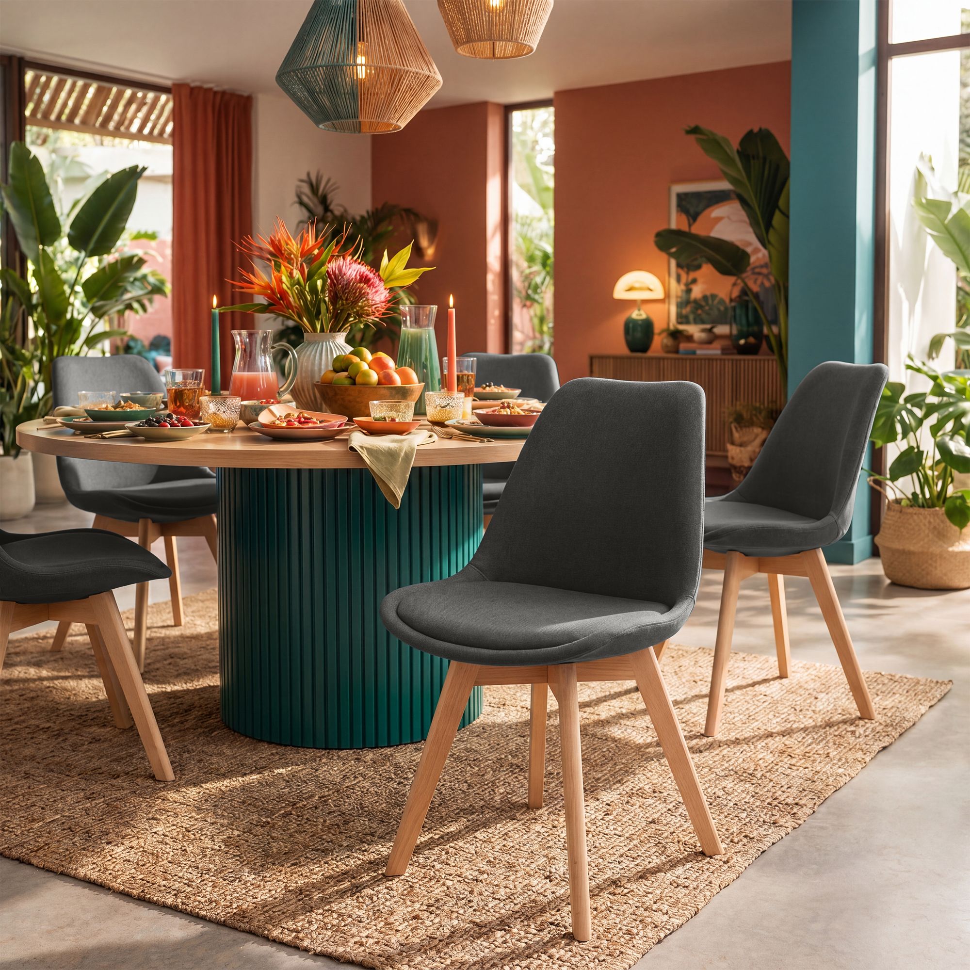 Spisestol Linares &ndash; komfortabel design for moderne hjem
