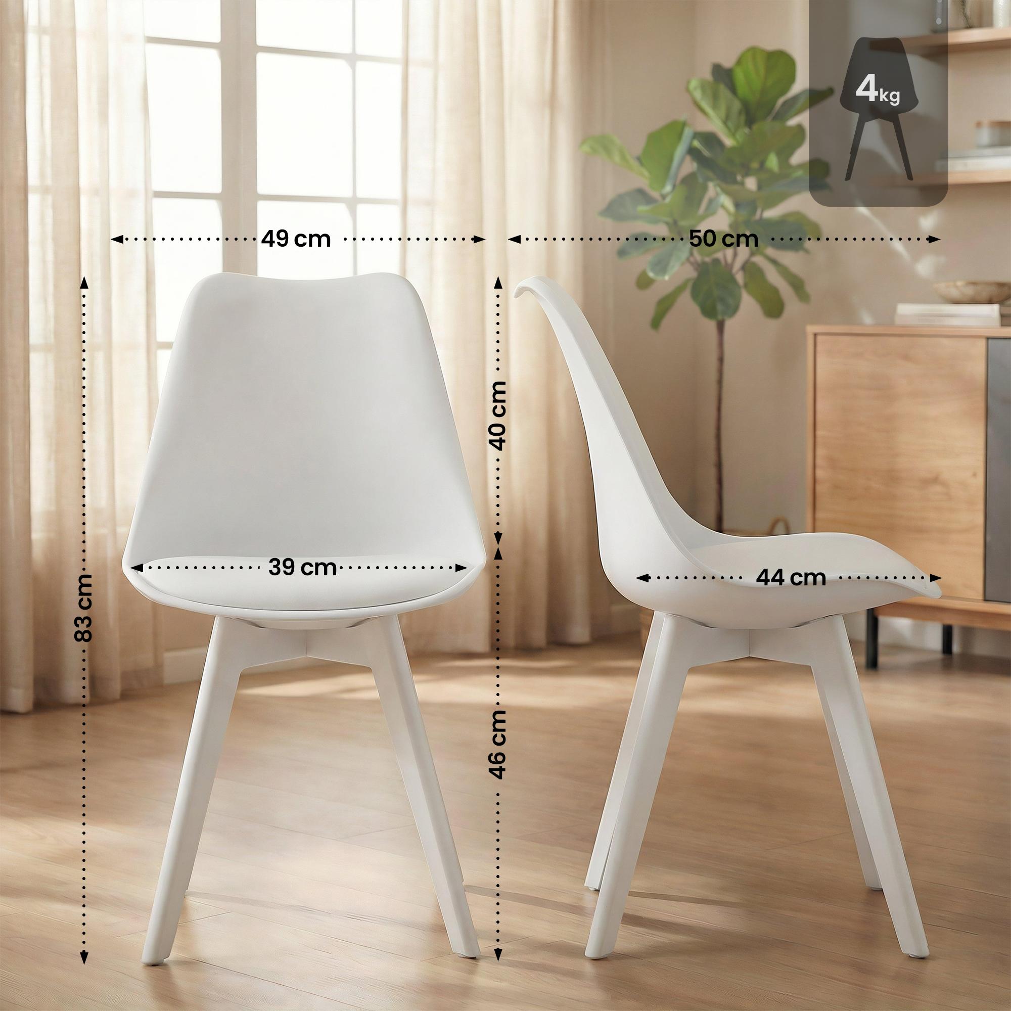 Spisestol Linares &ndash; komfortabel design for moderne hjem