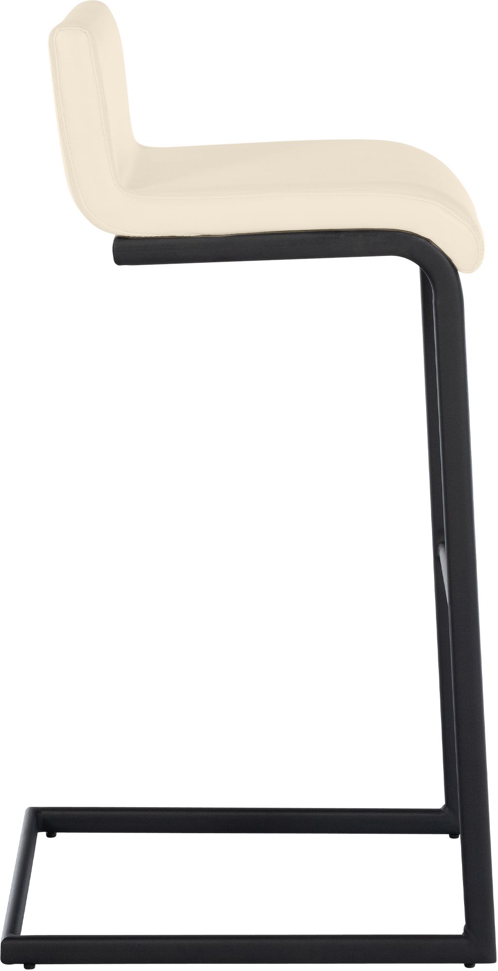 2-pk barkrakker Newport, svart metallunderstell