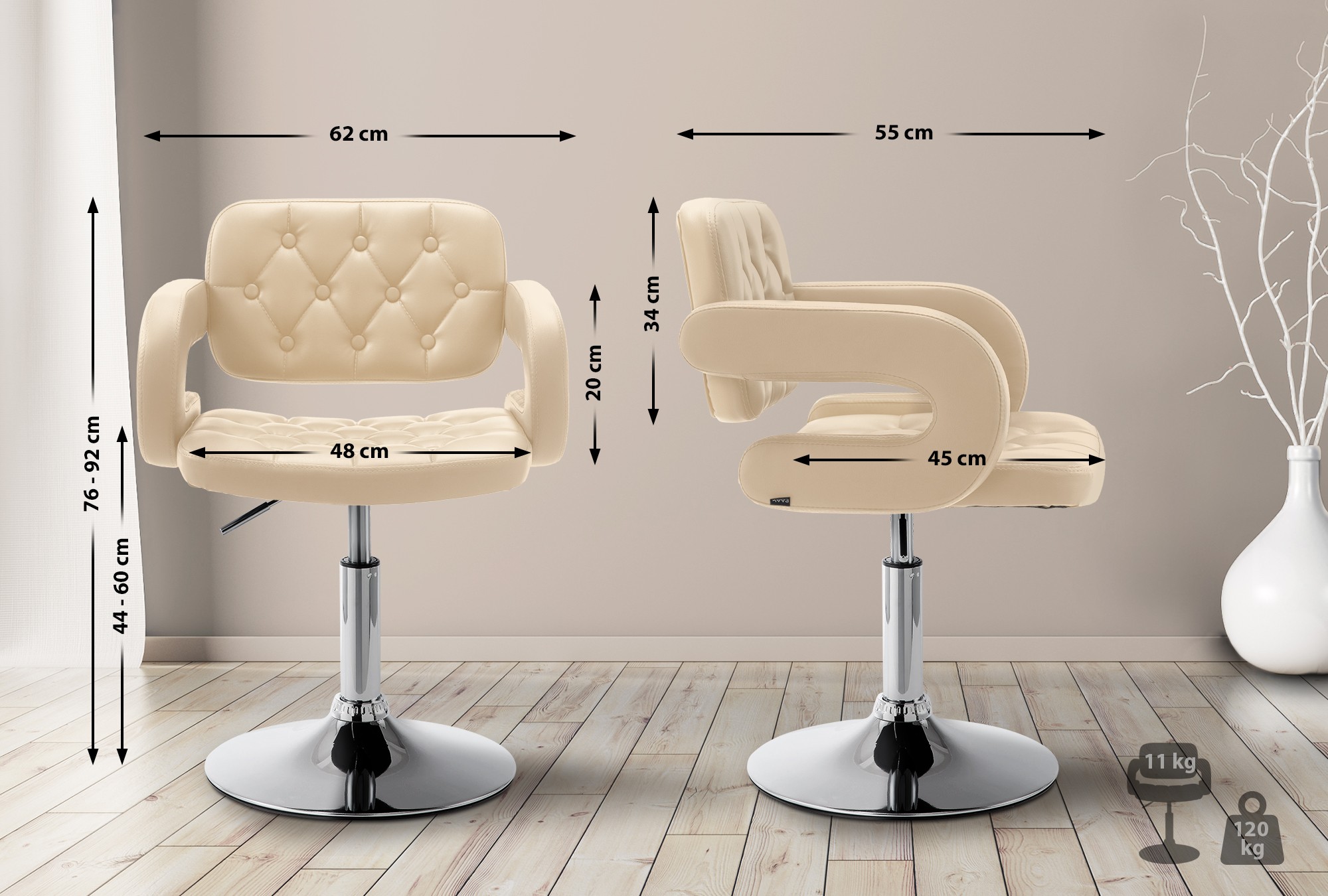 Lounger Dublin Kunstlær