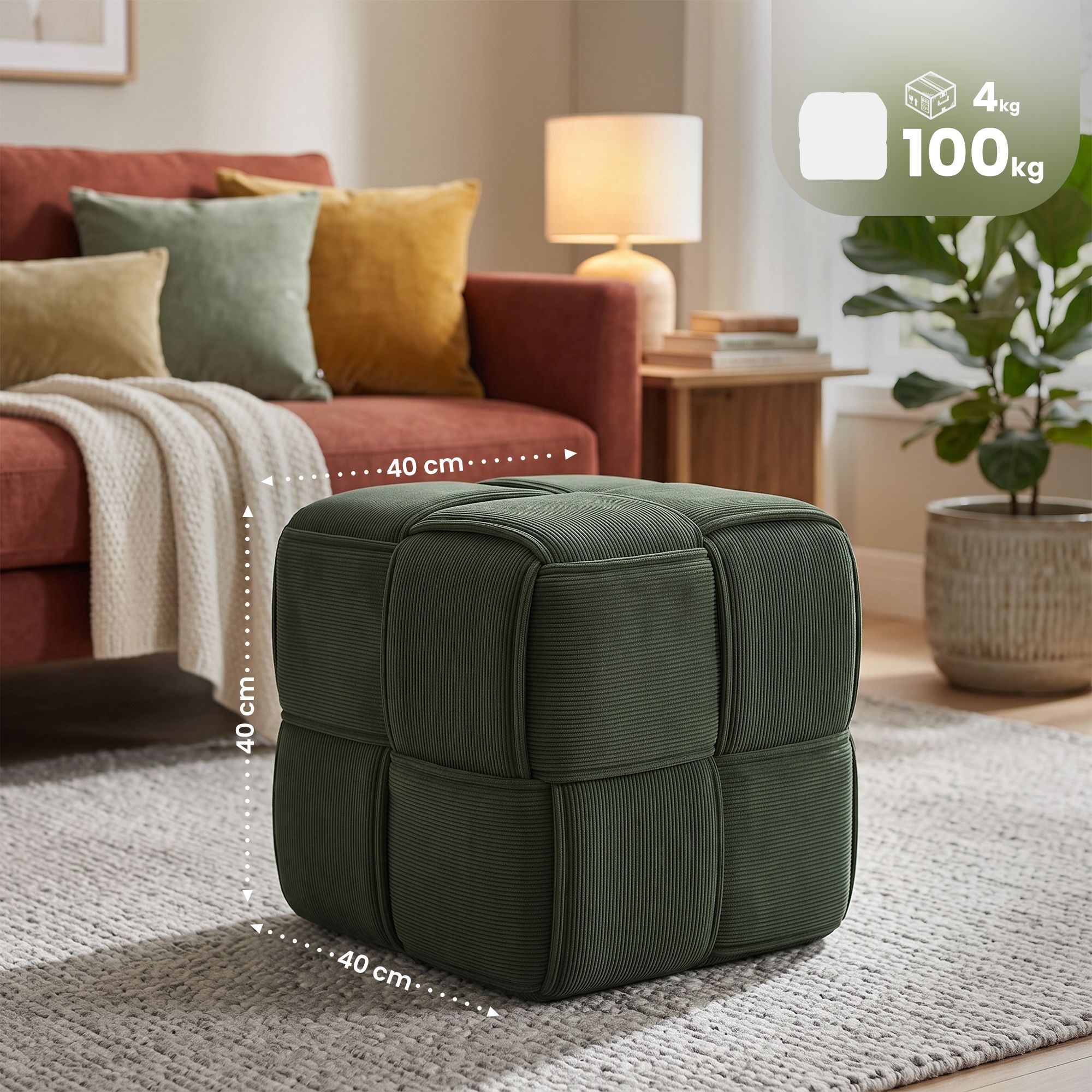 Sittepuff Cord Forinta