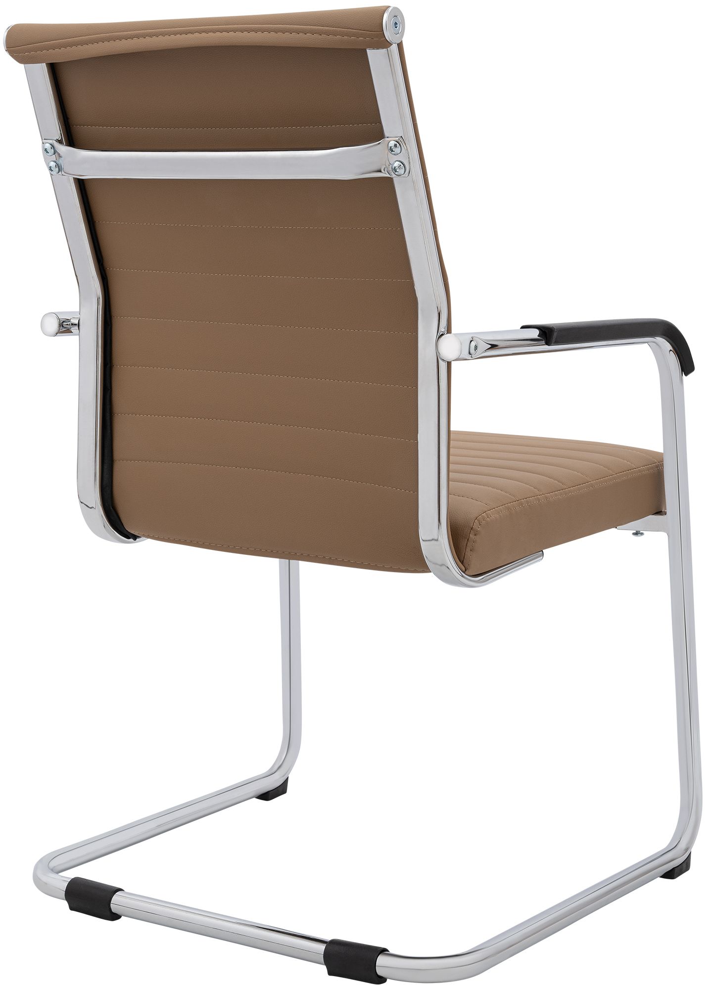 Freischwinger Hakon i skinnlook &ndash; moderne stol med komfort og stil til spiseplassen din