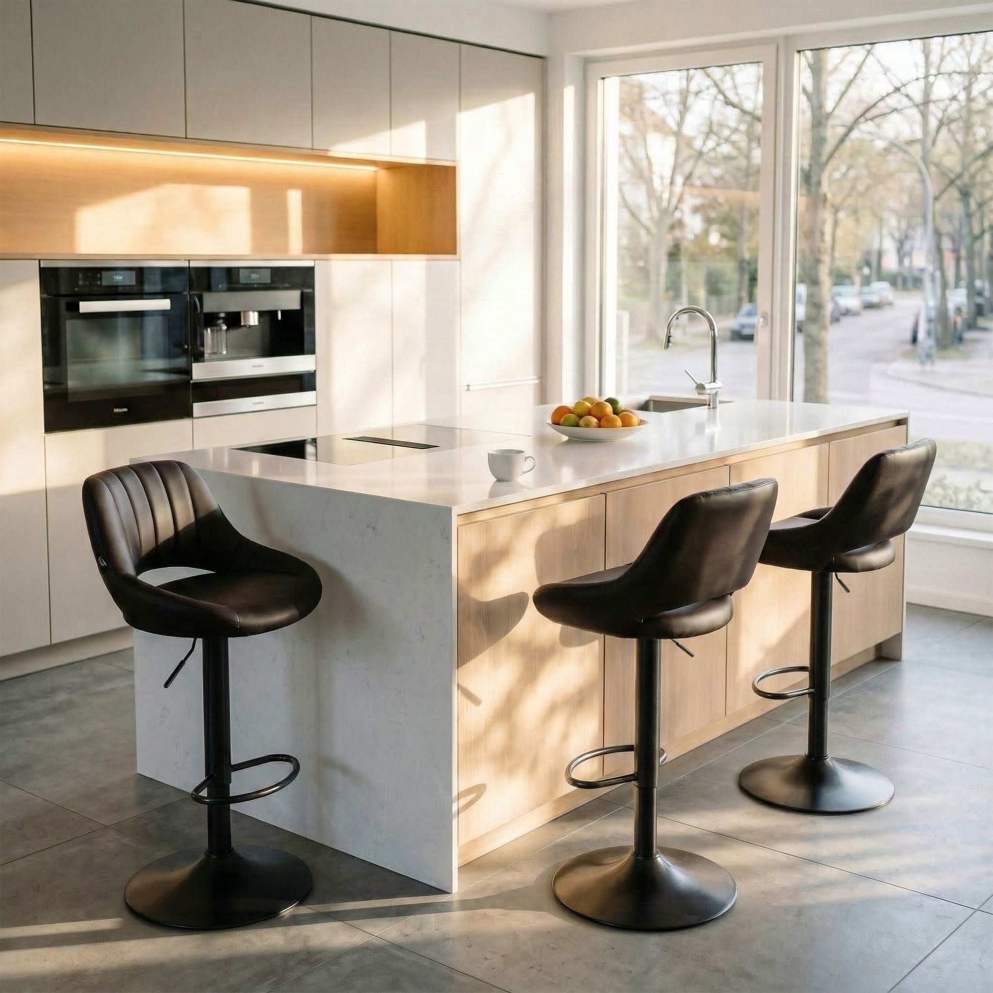 Barstol Milet i kunstlaer