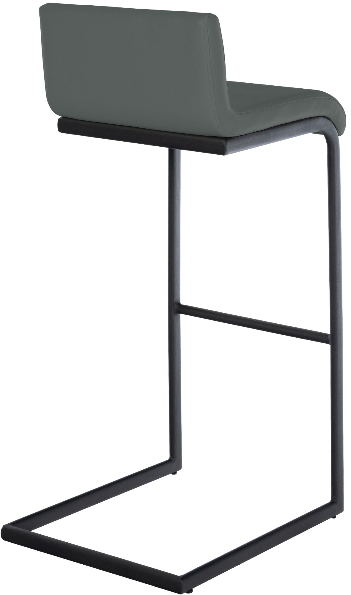 2-pk barkrakker Newport, svart metallunderstell