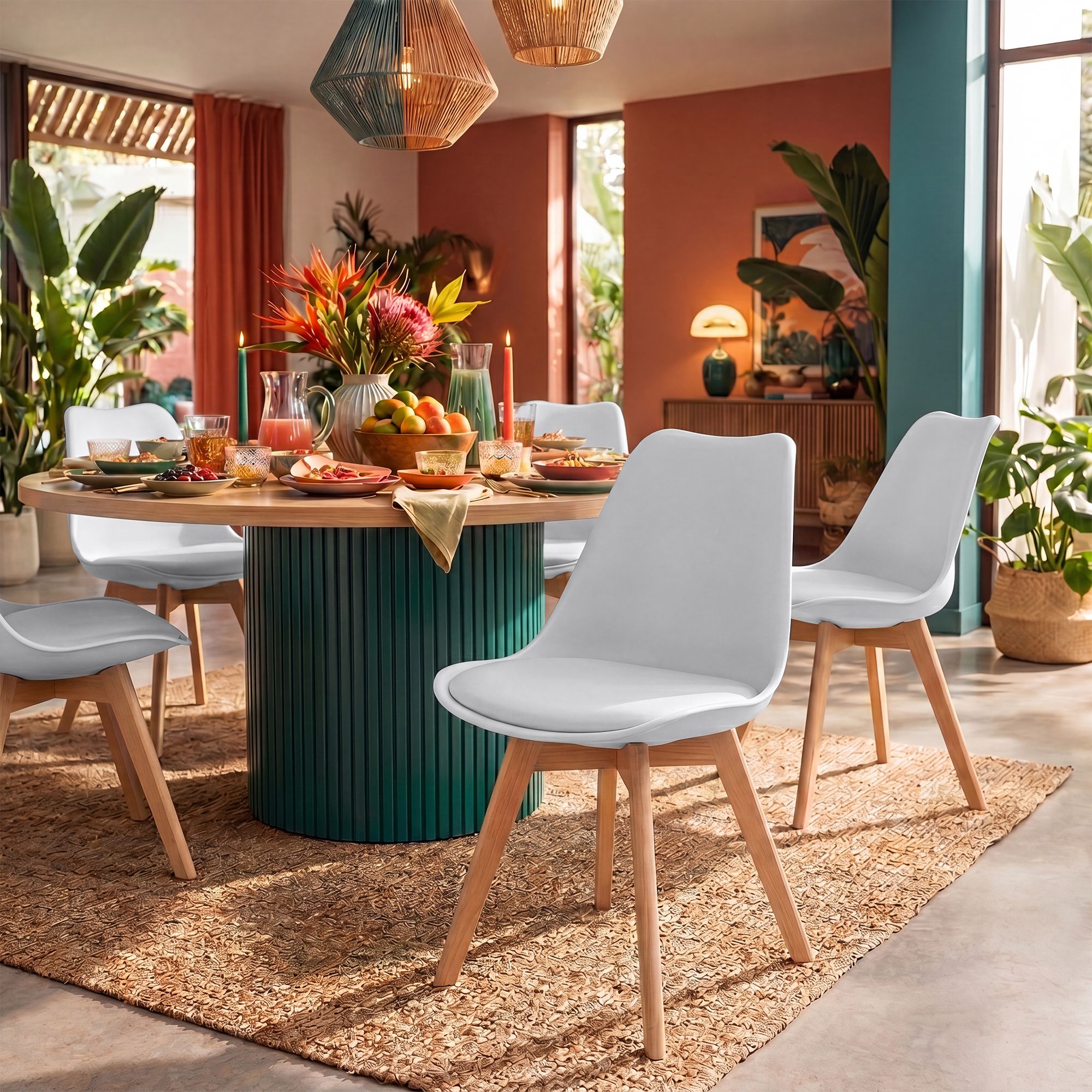 Spisestol Linares &ndash; komfortabel design for moderne hjem